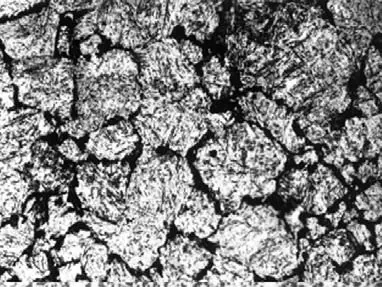 金相分析組織：碳鋼熱處理后的顯微組織！